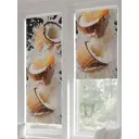 Рулонная штора At home Рултис 62x170 см цвет коричневый/бежевый/белый/серый/оранжевый