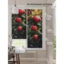 Рулонная штора At home Бетта 62x170 см цвет красный/зеленый/серый/желтый