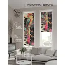 Рулонная штора At home Анимаис AT773461 52x170 см цвет разноцветный