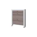 Шкаф для обуви Anrex 92.6x111.8x28.5 см ЛДСП цвет бежевый