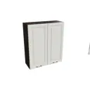 Навесной шкаф Сурская мебель Ницца 80x92x31.8 см 2 дверцы МДФ цвет кальяри/айленд