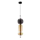 Люстра подвесная светодиодная Arte lamp Vassoio A6835sp-12am 1 м² теплый белый (желтый) свет цвет черный