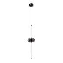 Люстра подвесная светодиодная Arte lamp Rigla A6838sp-12sm 1 м² теплый белый (желтый) свет цвет черный