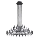 Люстра подвесная светодиодная Arte lamp Empire A2482sp-84bk 21 м² теплый белый (желтый) свет цвет черный