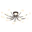 Люстра потолочная Arte lamp Guimet A7423pl-20bk 20 ламп 1 м² цвет черный