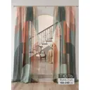 Комплект штор на шторной ленте Comfy Way Килана 150x250 см цвет красный