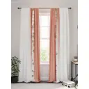 Комплект штор на ленте At Home Милернис 150x270 см блэкаут цвет красный/оранжевый/зеленый AA955003