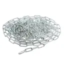 Цепь длиннозвенная Тундра krep DIN763 диаметр 6 мм сварная оцинкованная 10 м