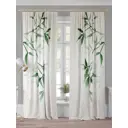 Комплект штор на ленте велюр Helga Пениронс 150x260 см цвет золотой HH958372