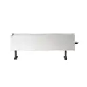 Напольный конвектор Jaga Tempo Free-Standing 1800x200x100 мм медь белый