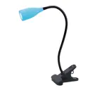 Рабочая лампа настольная светодиодная Uniel Ulm-d501 4w/4000k blue tm uniel Ul-00010744 на прищепке цвет синий
