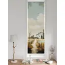 Рулонная штора At Home Салисто 52x170 см цвет бежевый/синий/зеленый AT775122