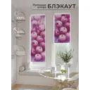 Рулонная штора At Home Артионт 52x170 см цвет розовый/фиолетовый/белый AT775225