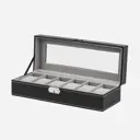 Декоративная шкатулка Clox W92 30x8 см цвет черный