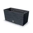 Кашпо Furu case Prosperplast d 39.5 см 19.5 см 12 л полипропилен черный без автополива