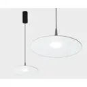 Светильник подвесной светодиодный Italline It03-339 grey 3 м² теплый белый (желтый) свет цвет хром серый алюминий
