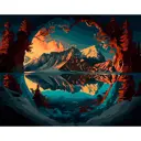 Картина по номерам Cristyle Две реальности 40x50см