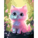 Картина по номерам Cristyle Сказочный котенок 40x50см
