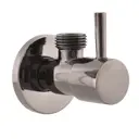 Вентиль запорный RavSlezak RV0212MGL DN30 PN8 1/2" НР ручка рычаг латунь