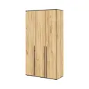 Шкаф Миф 120x223.60x51 см 3 створчатый ЛДСП цвет дуб крафт