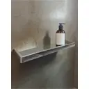 Полка для ванной комнаты AltroBagno Aperto латунь 53.5x53.5 см цвет серый, серебристый