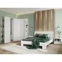 Тумба прикроватная Стендмебель Хелен 50.2x44.2x46 см 1 ящик ЛДСП цвет белый