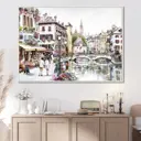 Картина в раме Grafis-art "Озеро Анси" 73x103 см