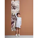 Ростомер детский наклейка на стену Onprint Peony с цветами пионами 40x150 см