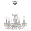Люстра подвесная Bohemia ivele crystal 75171 5 ламп 10 м² цвет никель