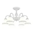 Люстра потолочная Arte perfetto luce 376423 5 ламп 10 м² цвет белый