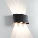 Светильник уличный настенный светодиодный Arte lamp Bosto A3122al-6bk IP65 цвет черный