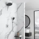 Душевая система Vincea Inspire VSFW-3I21MT1CH встраиваемый термостатический двухрежимный цвет хром