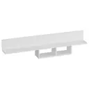 Полка Вектор 138x18 см ЛДСП цвет белый