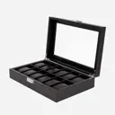 Декоративная шкатулка Clox MTW90 35x8.50 см цвет черный
