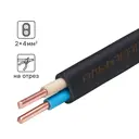 Кабель Альфакабель ВВГпнг(A)-LS 2x4 на отрез ГОСТ