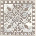 Вставка напольная Kerama Marazzi Престон AD/A697/SG1506N 7.7x7.7 см матовая цвет светло-серый
