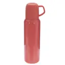 Термос 600 мл No name 799806 металлическая колба цвет розовый