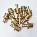 Штуцер Профитт быстроразъёмный латунный БРС 1/2"НР - 10 шт.