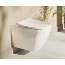 Унитаз подвесной Vitra 7082B003-0075lum безободковый с сиденьем микролифт