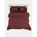 Комплект постельного белья Лидер Дом Вишневый компот двуспальный бязь красный
