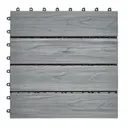 Садовый паркет CM Garden Modern 30x30 см цвет Патина Грей 11 шт