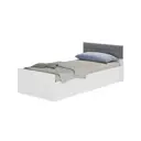 Кровать Bts Фьюжн 105x79x206 см ЛДСП цвет белый