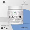 Краска для деревянных окон и дверей Malare Latex антисептическая быстросохнущая без запаха матовая цвет ниагара 0.5 кг