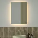 Зеркало для ванной Defesto Glow DF 2514R с подсветкой 50x70см