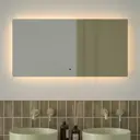 Зеркало для ванной Defesto Glow DF 2515RH с подсветкой 100x50см