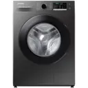 Стиральная машина Samsung Ww80agas21axlp 60x85x45 см 8 кг цвет серый/серебристый