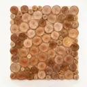 Картина из спилов березы Симфония ЭП-04-01 40x36 см