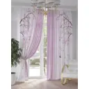 Комплект штор на ленте Helga Танмикрас габардин 150x250 см цвет розовый HH948111