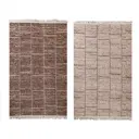 Коврик для ванной комнаты ICARPET 854981 180x120см цвет коричневый