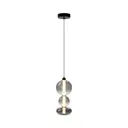 Светильник подвесной светодиодный Maytoni Futuro Mod307pl-l24b3k 12 м² теплый белый (желтый) свет цвет черный
